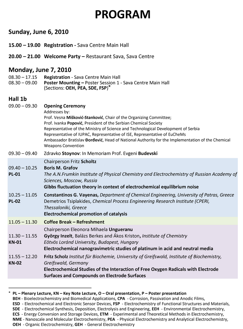 Program Page 1